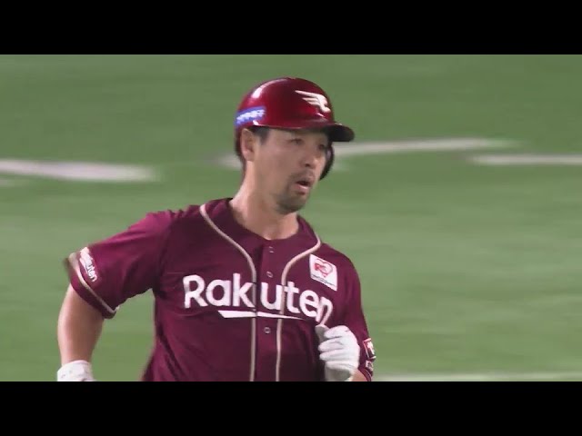 【6回表】今季第6号!! イーグルス・阿部寿樹 低めの球をすくい上げテラス席へ!! 2024年8月12日 福岡ソフトバンクホークス 対 東北楽天ゴールデンイーグルス