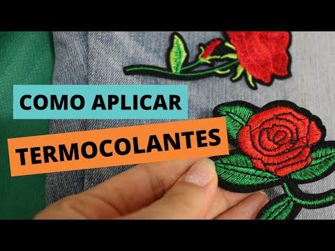 COMO APLICAR PATCHES TERMOCOLANTES RÁPIDO - Customizando por Mariely Del Rey