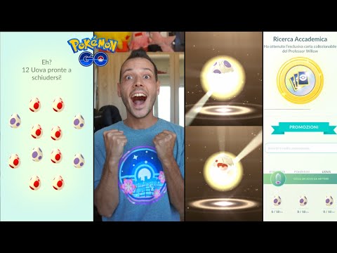 *CODICE PROMOZIONALE* Schiudo 12 UOVA da 12/10 km - Pokémon GO