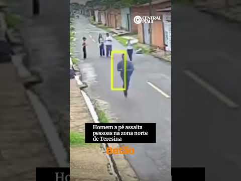 Homem a pé assalta pessoas na zona norte de Teresina