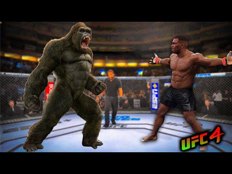 Mike Tyson vs. Big Monkey (EA sports UFC 4)