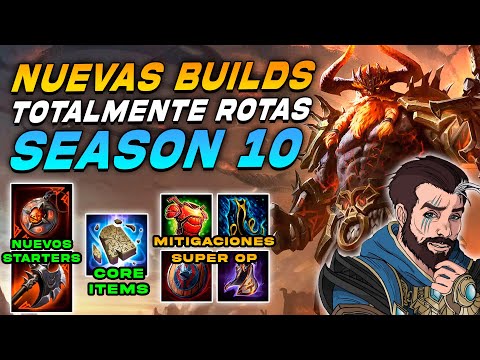 NUEVAS BUILDS SUPER OP en la SEASON 10 de SMITE!!!