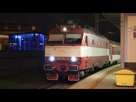 ZSSK 350.002 na R 608 Tatran (9.11.2022)