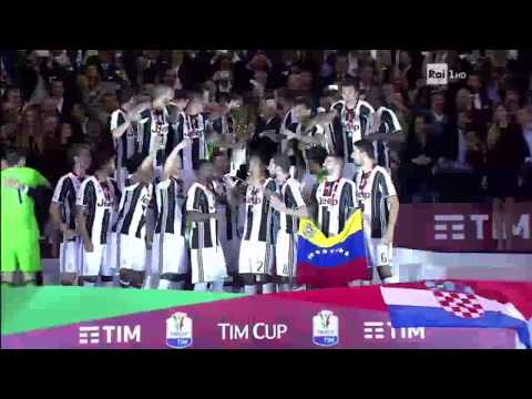 Juventus - Lazio 2-0 (17/05/17), Finale Coppa Italia - POST PARTITA E PREMIAZIONE