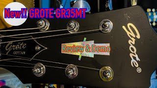 Video thumbnail for New!! Grote 335 Style | Matte Finish | Semi-Hollow Guitar Review| Demo by Jimmy Stewart