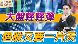 大盤輕輕彈 個股又要一片天 (圖)