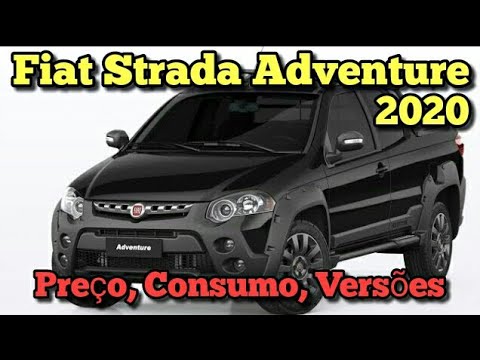 Nova Fiat Strada Adventure 2020: Preço, Consumo, Versões! Vejam todos os Detalhes