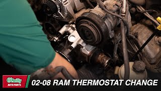 How To: Change the Thermostat in a 2002 to 2008 Dodge Ram 2500