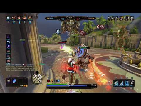 (Chronos Damage Build) SMITE Clash Gameplay