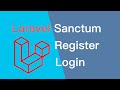 Laravel Sanctum + Register and Login - dbestech Laravel Sanctum + Register and Login