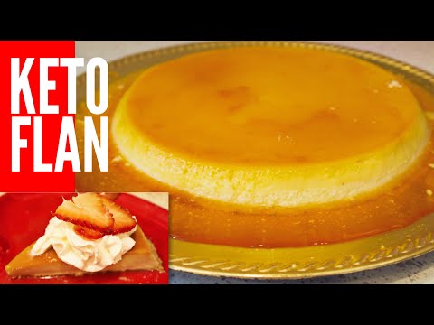 The best KETO FLAN! SO yummy and easy. Low carb Mexican FLAN.