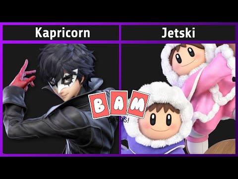 Smash @ BAM Cards 20 - Kapricorn (Joker) vs. Jetski (Ice climbers) - SSBU Tournament