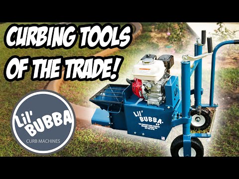 Lil' Bubba® Tools of the Trade - Lil' Bubba Curb Machines & Curbing Business.