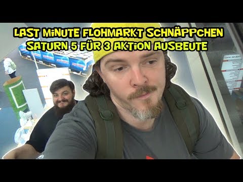 RPS Ep 137 - Last minute Flohmarkt Schnäppchen - Saturn 5 für 3 Ausbeute