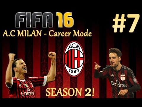 FIFA 16 AC MILAN CAREER MODE - SEASON 2 EPISODE 7: BEST GOAL EVER?!?! BIG GAMES!!