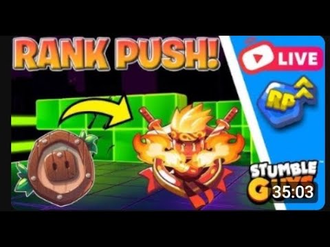 🔴STUMBLE GUYS LIVE RANK PUSH. SERVER INW. VERSION 0.88.2
