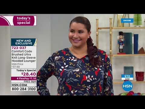 HSN | Comfort Code by Cuddl Duds Gifts 12.03.2020 - 06 AM