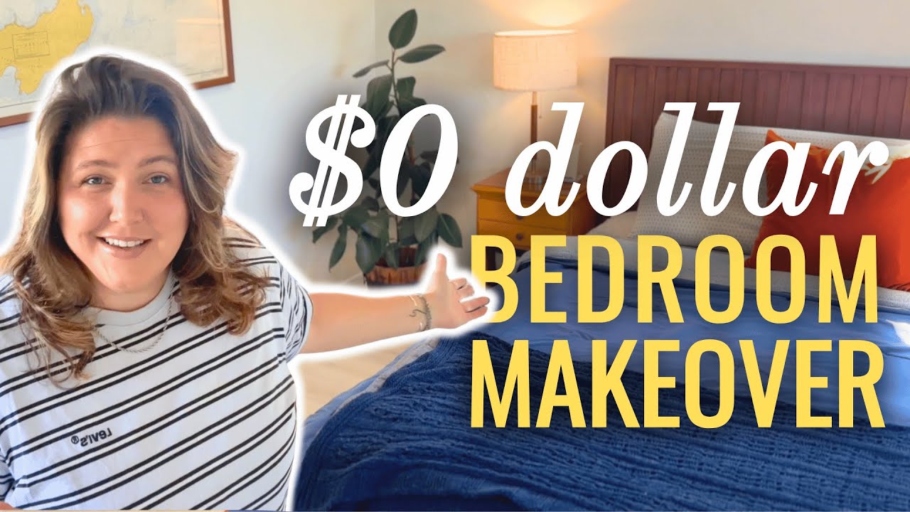 How I Transformed a Bedroom Without Buying ANYTHING New!