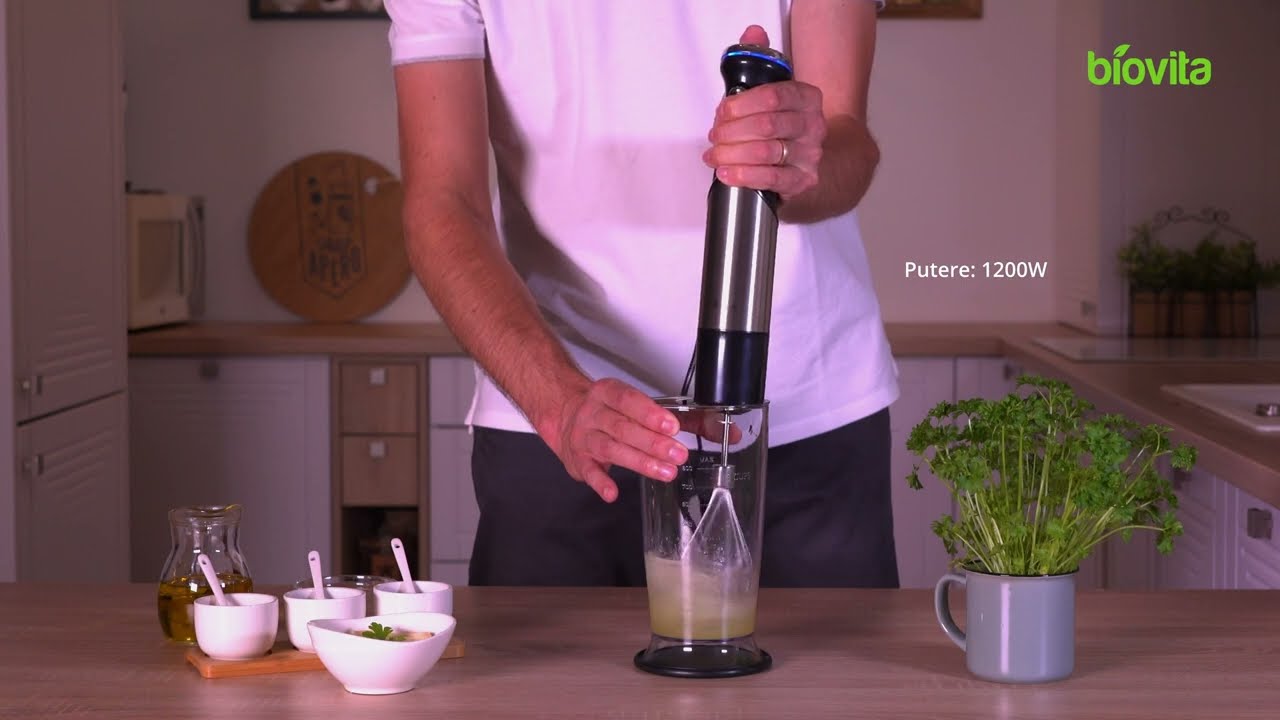 Blender de mână Biovita TOP-BLEND, 1200 W