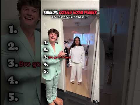 Top 5 college room pranks 😭🙏