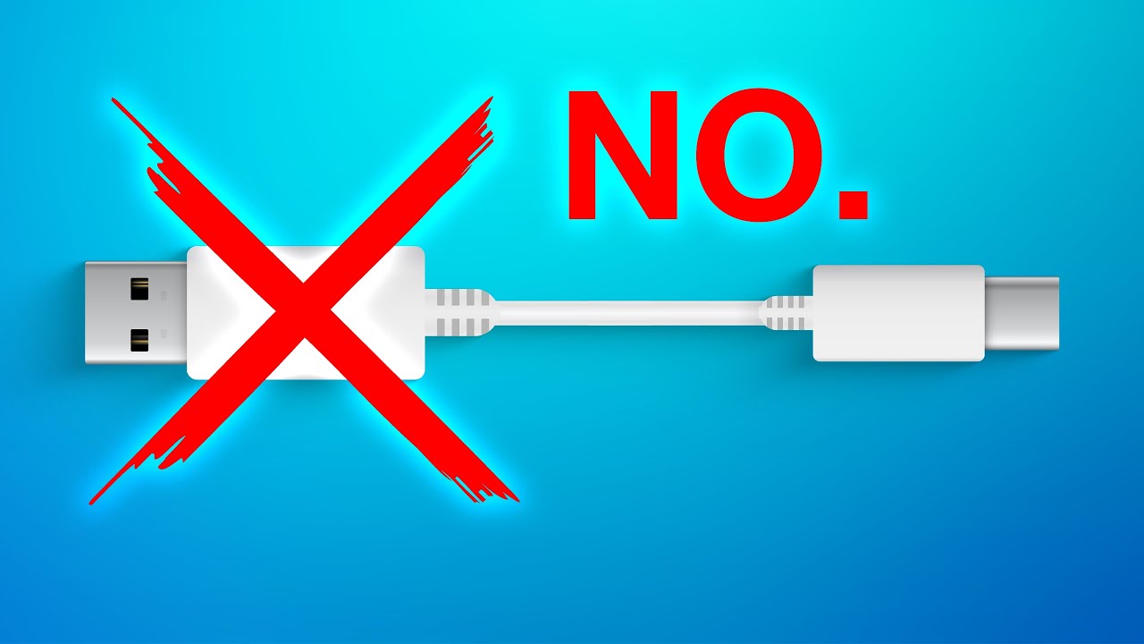 You're Probably Using the WRONG USB Charging Cable