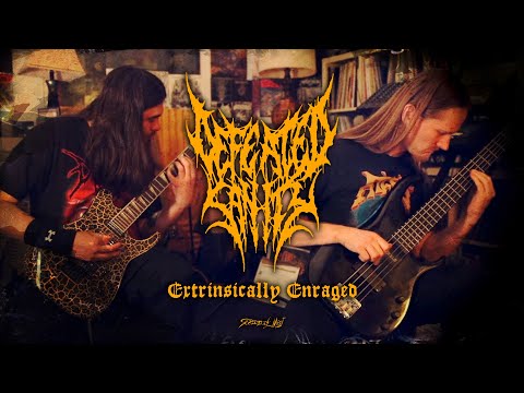 Defeated Sanity - "Extrinsically Enraged" (Official Guitar Playthrough) | Chronicles of Lunacy