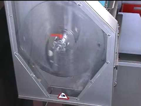 vegetable cutting machine : Kronen GS 10 banana slice.mpg