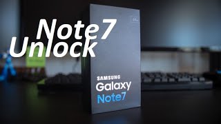 How To Unlock SAMSUNG Galaxy Note7 by Unlock Code
