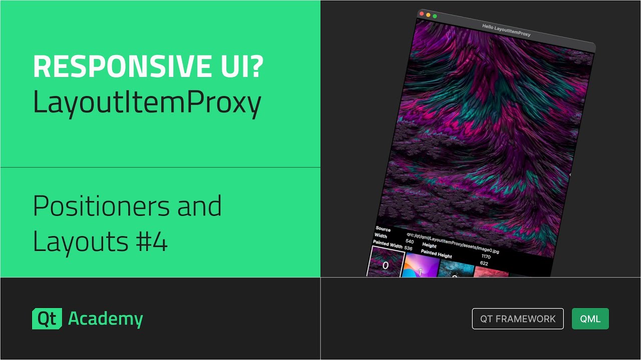 Responsive UI with LayoutItemProxy | Positioners and Layouts #4