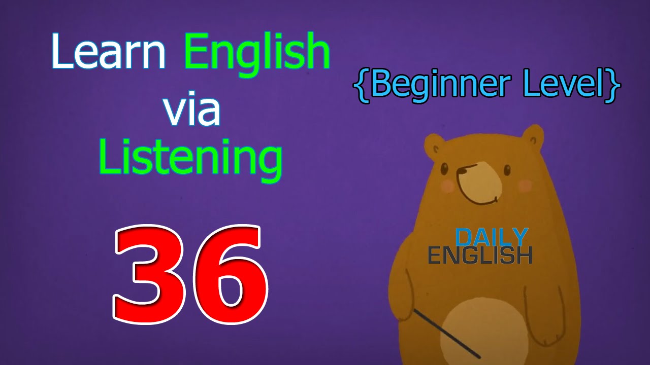 Learn English via Listening Beginner Level | Lesson 36 | Holidays