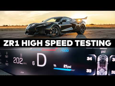 Thumbnail for Chevrolet C8 Corvette ZR1 | Top Speed Testing | 200+ MPH by Chevrolet, Car