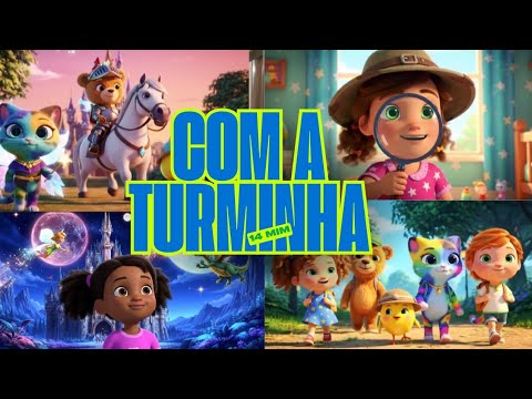 14 MIN  De Diversão Com A Turminha Da Nina - Vol 1. - Músicas Infantis