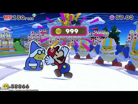 Shangri Spa and Spring of Jungle Mist Guide! Four Spa Locations! Paper Mario The Origami King 21