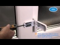 How to Adjust a hinge for a Dropped PVC Door