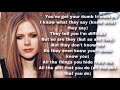Avril Lavigne - My Happy Ending (Lyrics | Dirty Version)