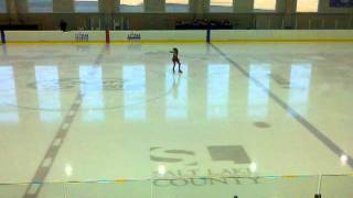 preview picture of video 'Katelynn 1st place skate. Utah Winter games 2012!'