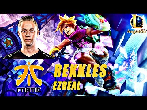 FNC Rekkles Ezreal vs Kalista Season 8 League of Legends Pro Gameplay Patch 8.1