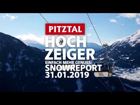 Hochzeiger Snowreport 31.01.2019