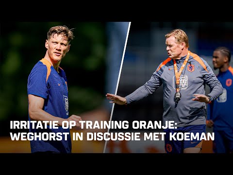 🟠 ORANJE DAY AFTER: WOUT WEGHORST GEÏRRITEERD op TRAINING 🤬