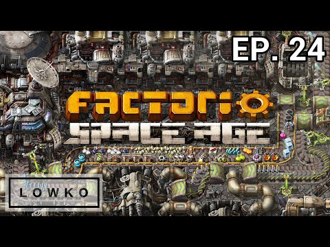 Let's play Factorio Space Age with Lowko! (Ep. 24)