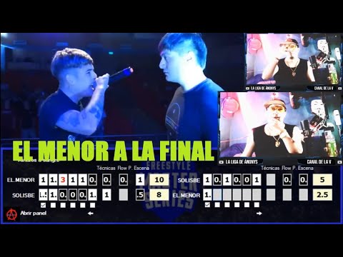 "OTRA PALIZA MAS DE EL MENOR" SOLISBE VS EL MENOR ▬ (SEMI-FINAL), "FLAMA BATTLES 2023" #ANONYS