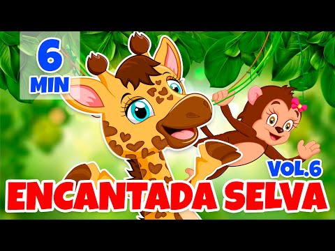 Encantada Selva Vol. 6 - Giramille 6 min | Desenho Animado Musical