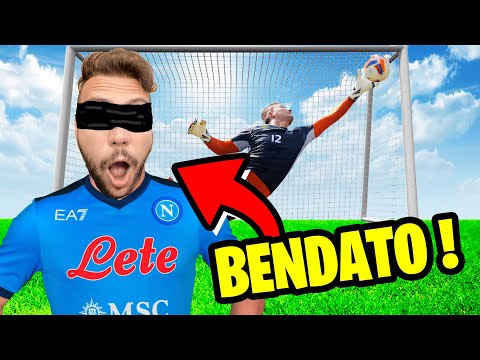 MARCY BARA NELLA SFIDA AI RIGORI DA BENDATI ! calcetto con i REGAZ