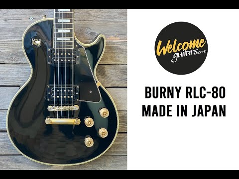 レア物】【 Burny 】RLC-80？ レスポールタイプ