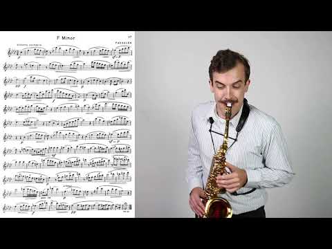 ASBOA All-Region SR Saxophone - Voxman p. 37 "Andante cantabile"