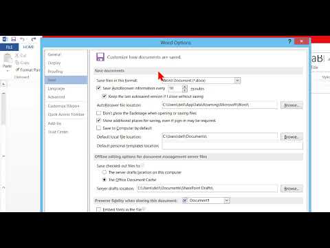Video thumbnail for #1 File tab