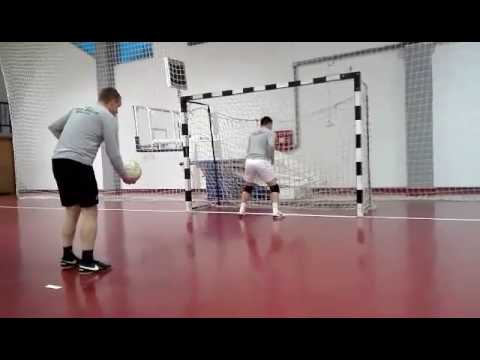 Futsal goalkeeper training