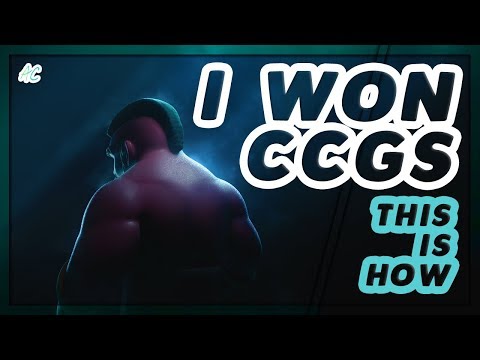 I WON CCGS I'M THE GREATEST IN THE GAME CONFIRMED