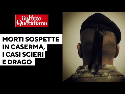 Morti sospette in caserma, i casi Scieri e Drago