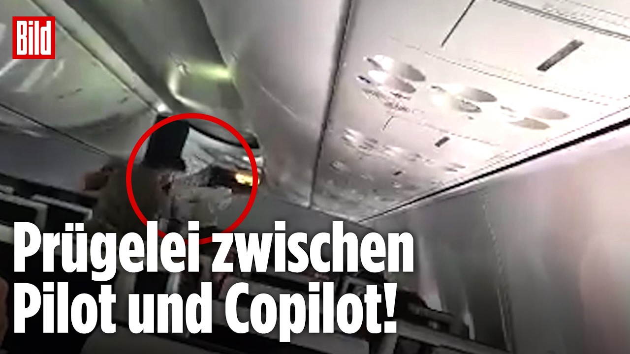 FLYDUBAI: Terrorverdacht! Copilot wollte Flugzeug entführen! Dramatischer Kampf im Cockpit!